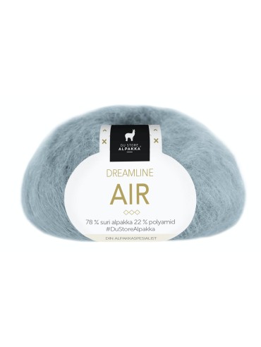 Alpakke Dreamline Air - farve 321 Dueblå