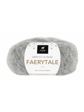 Rakla garn:  Alpakka - Faerytale - lys grå