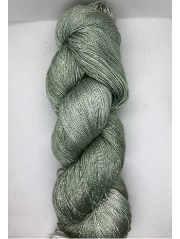 RAKLA garn, Lace Silk, Silke - farve Eucalyptus